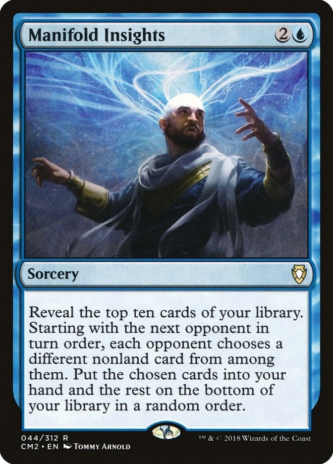 Image for Manifold Insights (44) (Commander Anthology Volume II) (CM2) - Magic: The Gathering