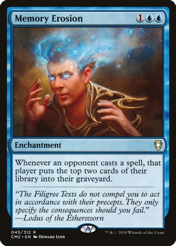 Image for Memory Erosion (45) (Commander Anthology Volume II) (CM2) - Magic: The Gathering