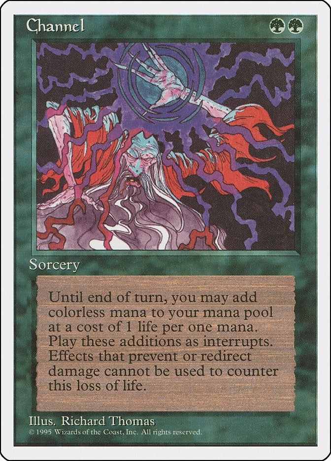 Image for Channel (Fourth Edition) (4ED) - Magic: The Gathering