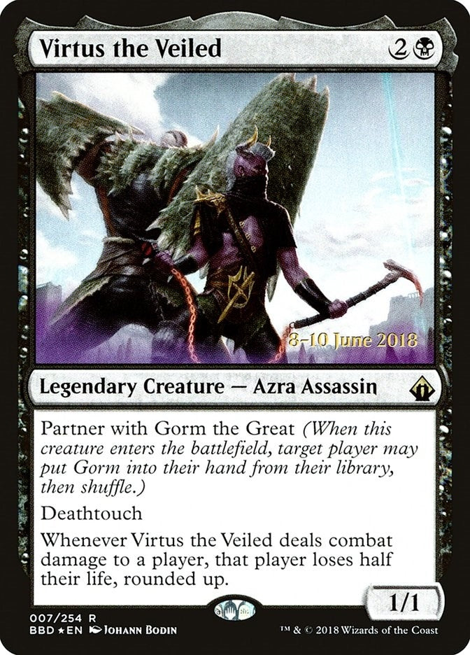 Image for Virtus the Veiled (7) (Launch Party & Release Event Promos) (LARP) - Magic: The Gathering