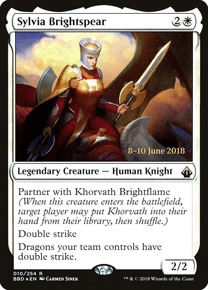 Image for Sylvia Brightspear (10) (Launch Party & Release Event Promos) (LARP) - Magic: The Gathering