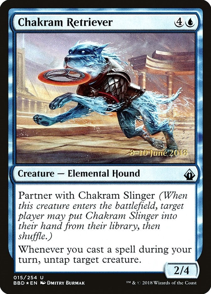 Image for Chakram Retriever (15) (Launch Party & Release Event Promos) (LARP) - Magic: The Gathering