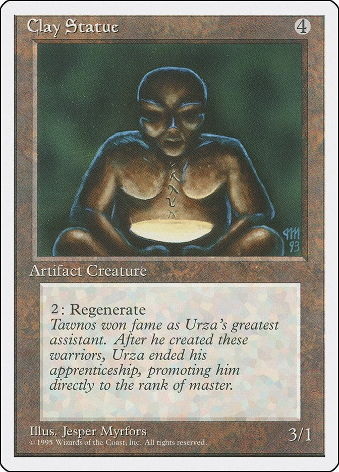 Image for Clay Statue (Fourth Edition) (4ED) - Magic: The Gathering