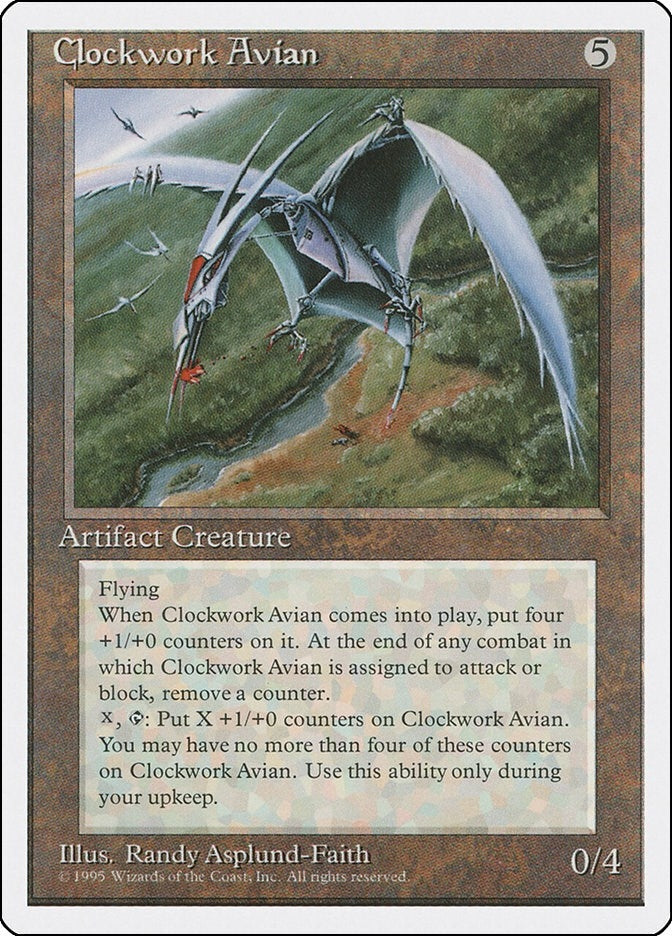 Image for Clockwork Avian (Fourth Edition) (4ED) - Magic: The Gathering