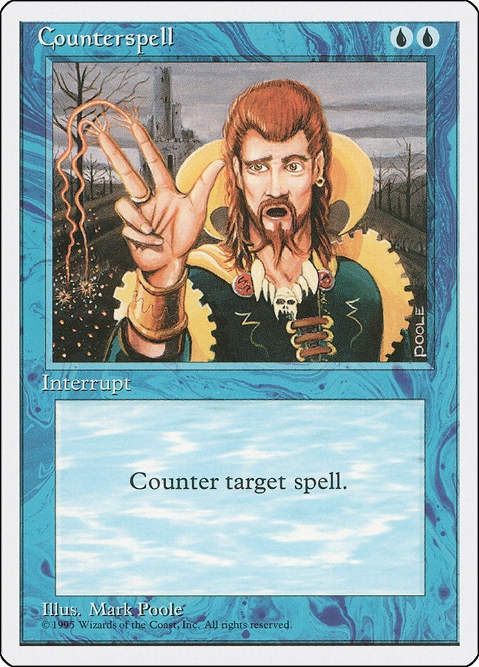 Image for Counterspell (65) (Fourth Edition) (4ED) - Magic: The Gathering