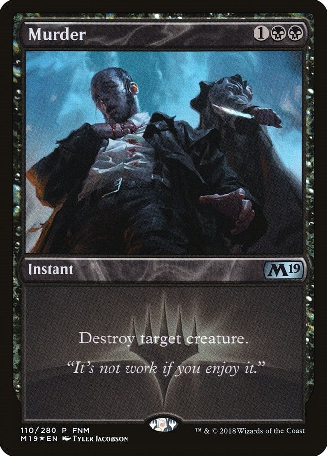 Image for Murder (110) (FNM Promos) - Magic: The Gathering