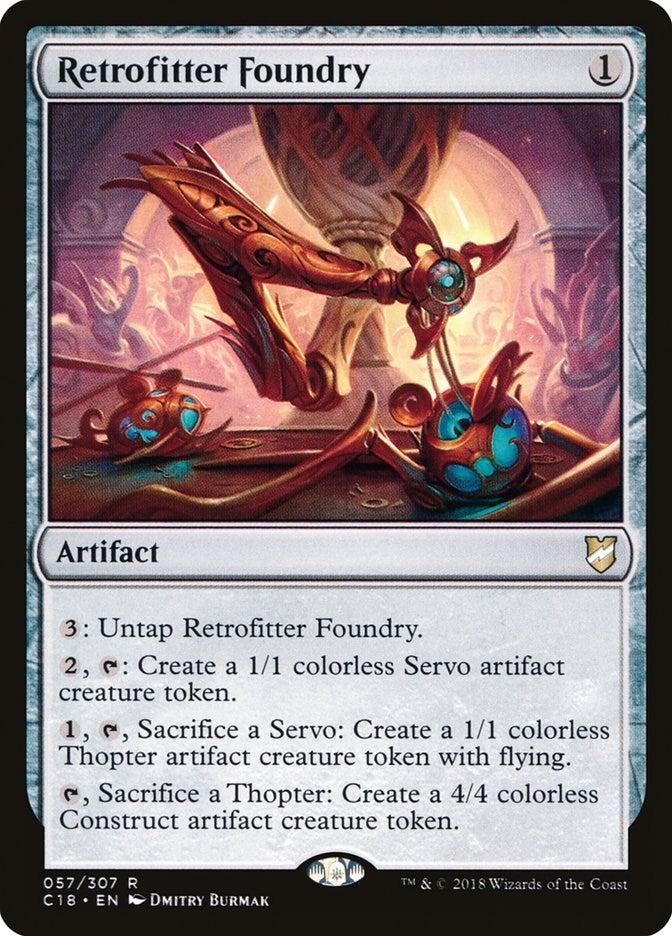 Image for Retrofitter Foundry (57) (Commander 2018) (C18) - Magic: The Gathering