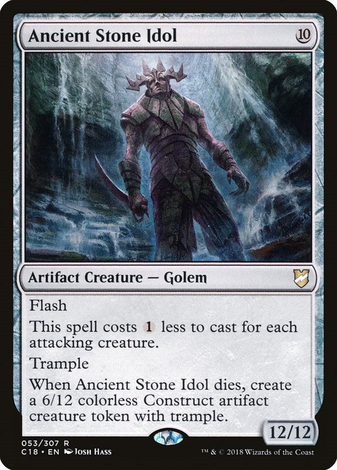 Image for Ancient Stone Idol (53) (Commander 2018) (C18) - Magic: The Gathering