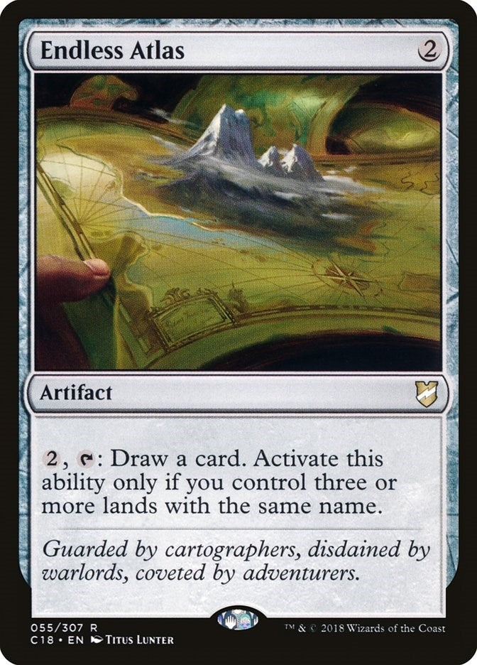 Image for Endless Atlas (55) (Commander 2018) (C18) - Magic: The Gathering