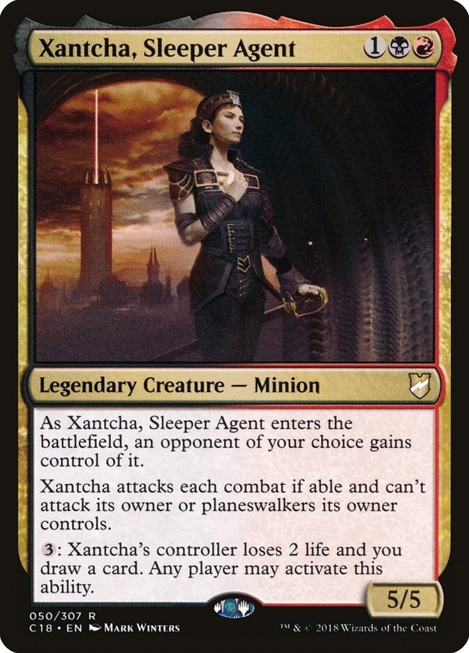 Image for Xantcha, Sleeper Agent (50) (Commander 2018) (C18) - Magic: The Gathering