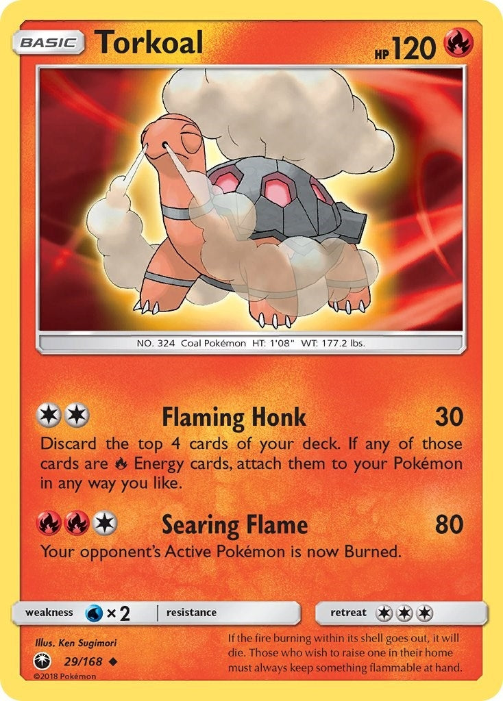 Torkoal (29/168) (SM - Celestial Storm)