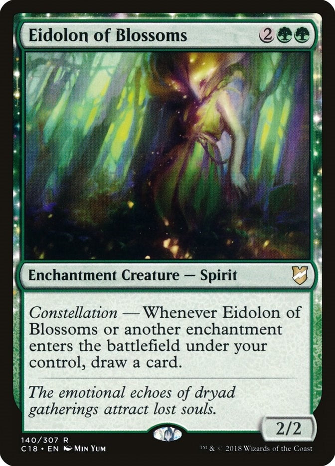 Eidolon of Blossoms (140) (Commander 2018)