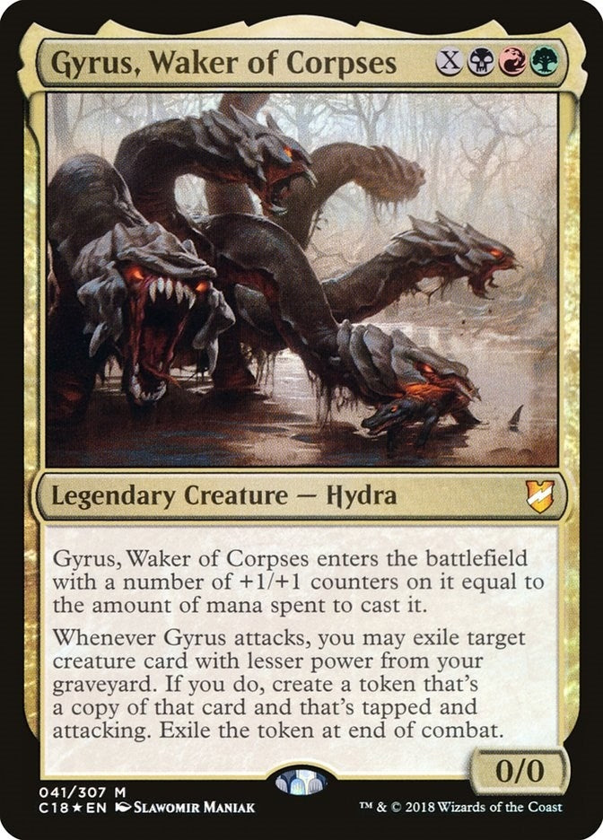 Image for Gyrus, Waker of Corpses (41) (Commander 2018) (C18) - Magic: The Gathering