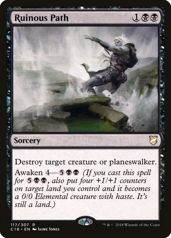 Image for Ruinous Path (117) (Commander 2018) (C18) - Magic: The Gathering