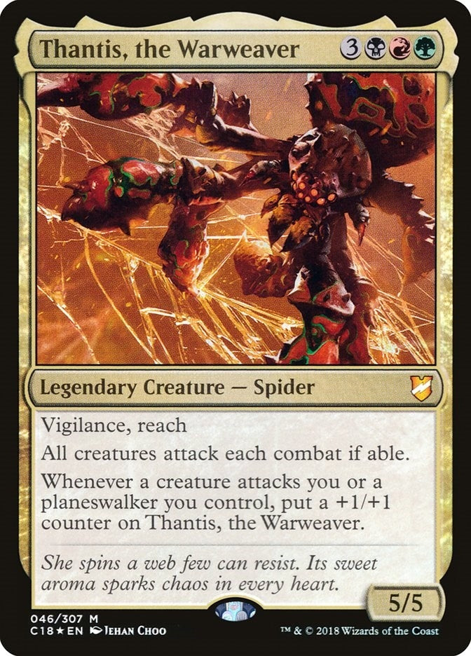 Image for Thantis, the Warweaver (46) (Commander 2018) (C18) - Magic: The Gathering