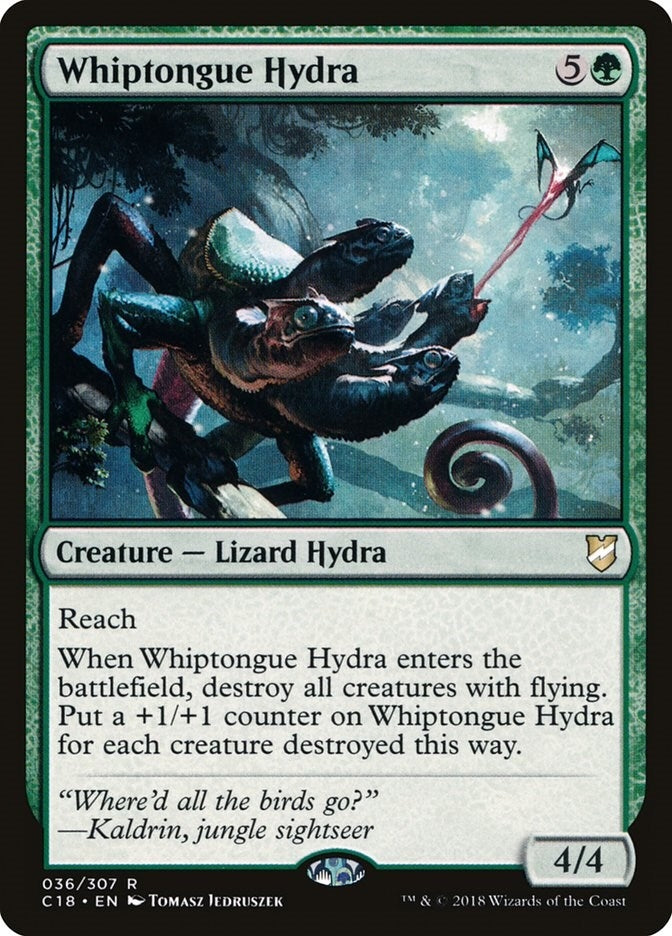 Image for Whiptongue Hydra (36) (Commander 2018) (C18) - Magic: The Gathering