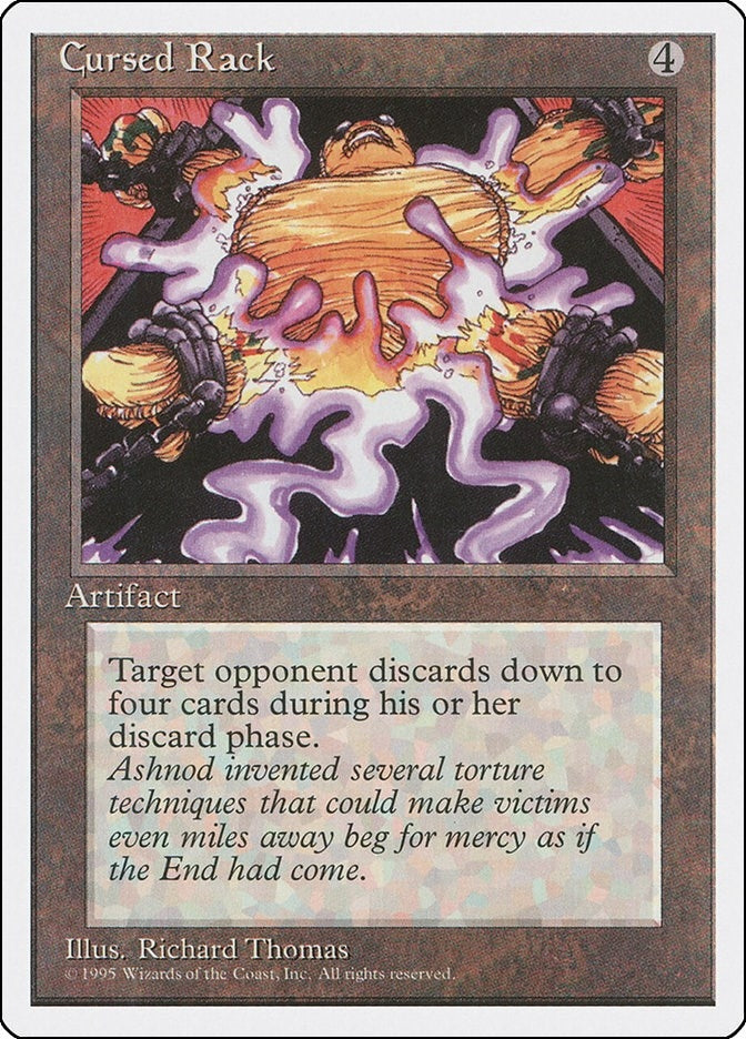 Image for Cursed Rack (Fourth Edition) (4ED) - Magic: The Gathering