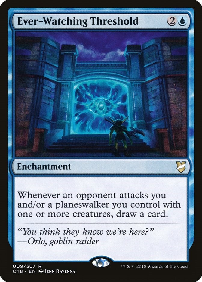 Image for Ever-Watching Threshold (9) (Commander 2018) (C18) - Magic: The Gathering