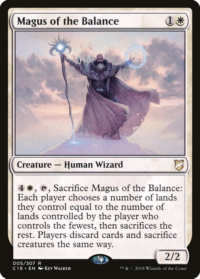 Image for Magus of the Balance (5) (Commander 2018) (C18) - Magic: The Gathering