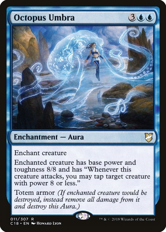 Image for Octopus Umbra (11) (Commander 2018) (C18) - Magic: The Gathering