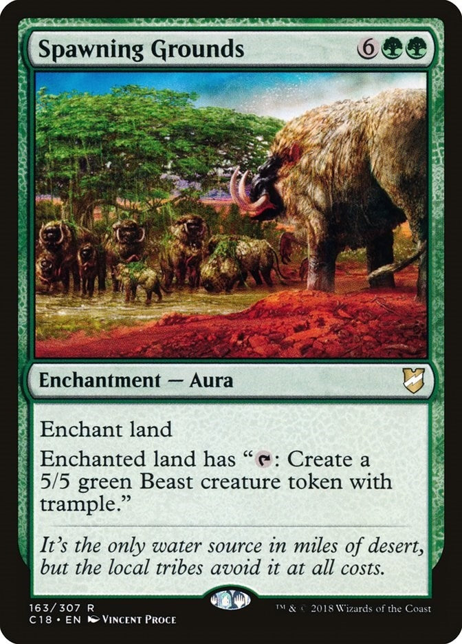 Image for Spawning Grounds (163) (Commander 2018) (C18) - Magic: The Gathering
