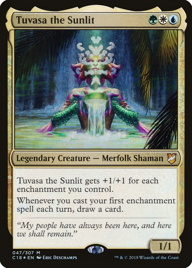 Image for Tuvasa the Sunlit (47) (Commander 2018) (C18) - Magic: The Gathering