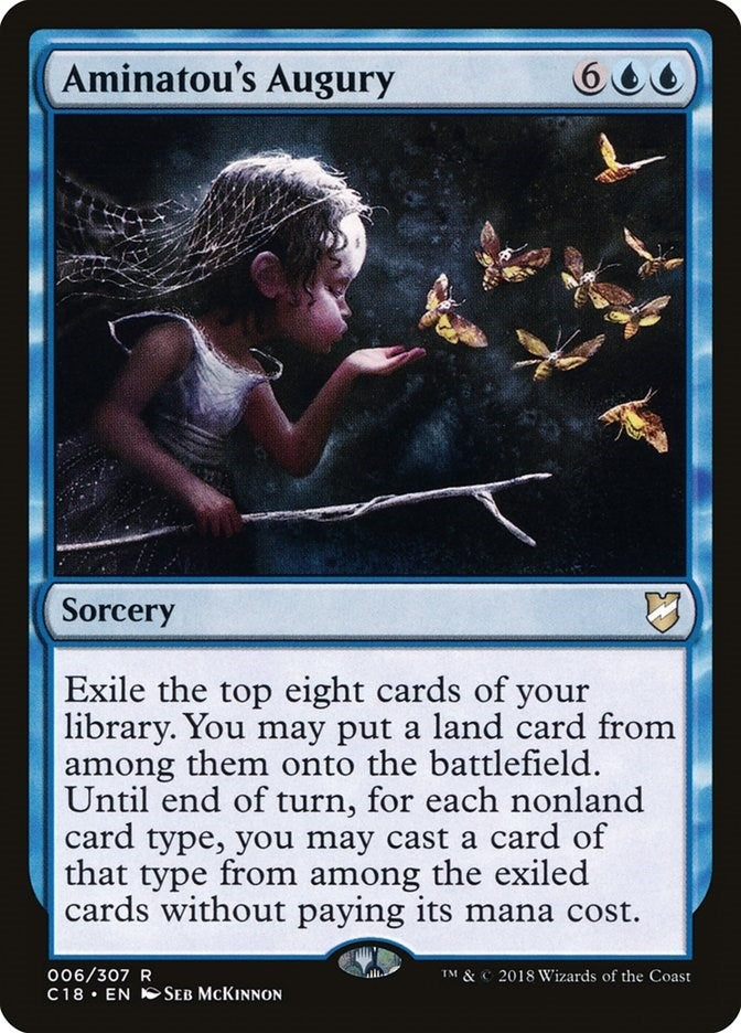 Image for Aminatou's Augury (6) (Commander 2018) (C18) - Magic: The Gathering