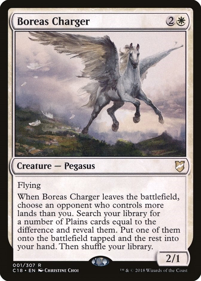 Image for Boreas Charger (1) (Commander 2018) (C18) - Magic: The Gathering