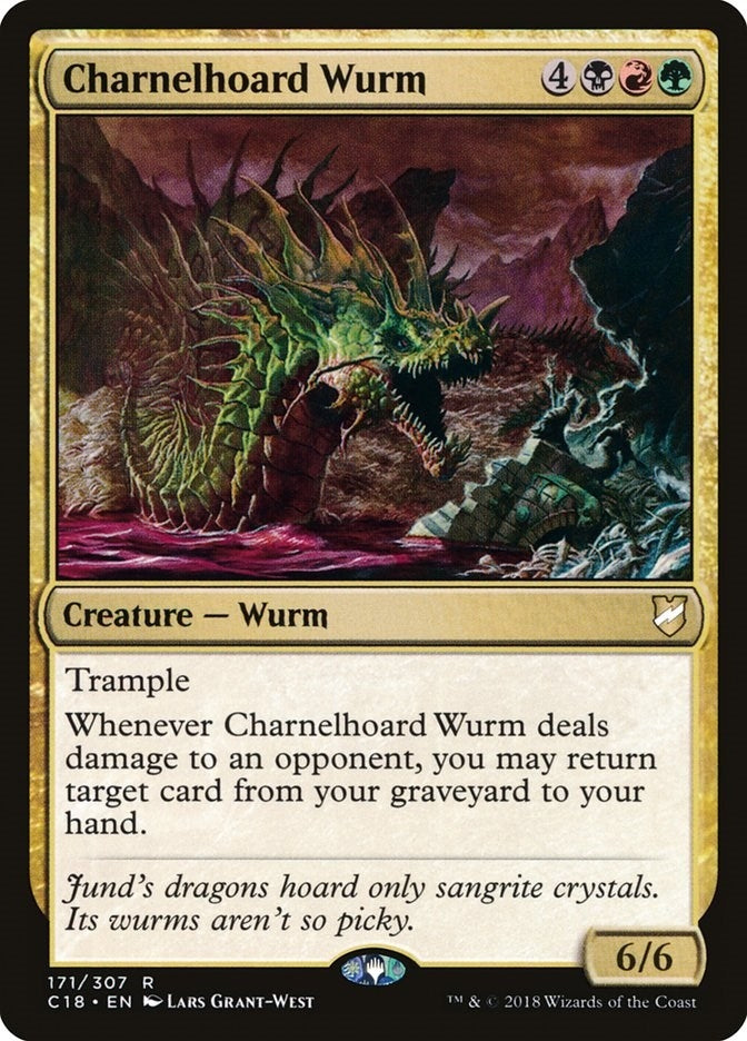 Image for Charnelhoard Wurm (171) (Commander 2018) (C18) - Magic: The Gathering