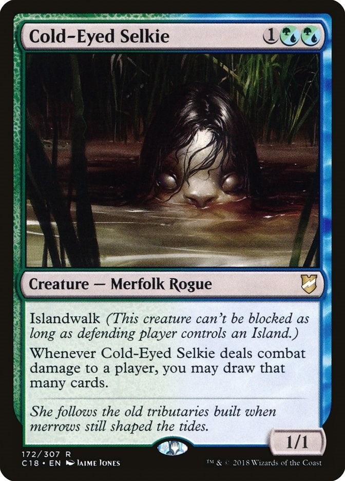 Image for Cold-Eyed Selkie (172) (Commander 2018) (C18) - Magic: The Gathering