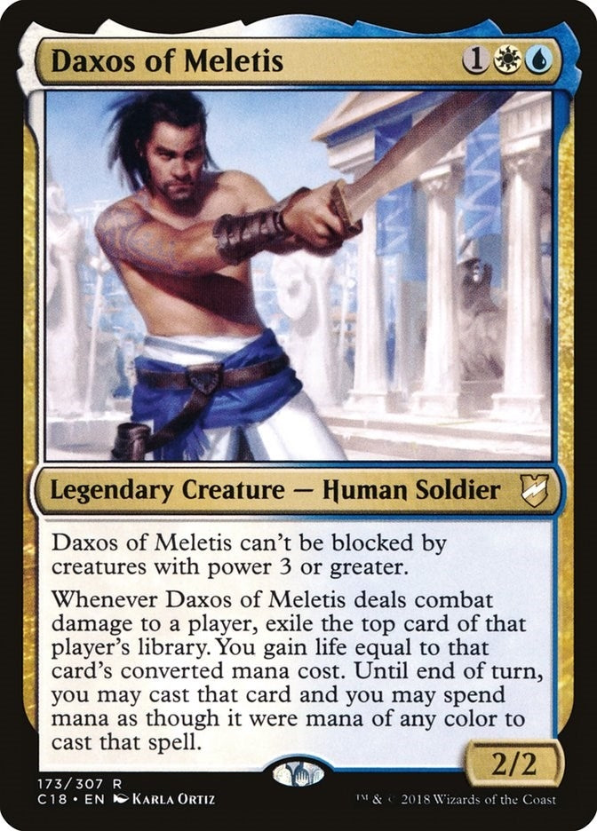 Image for Daxos of Meletis (173) (Commander 2018) (C18) - Magic: The Gathering