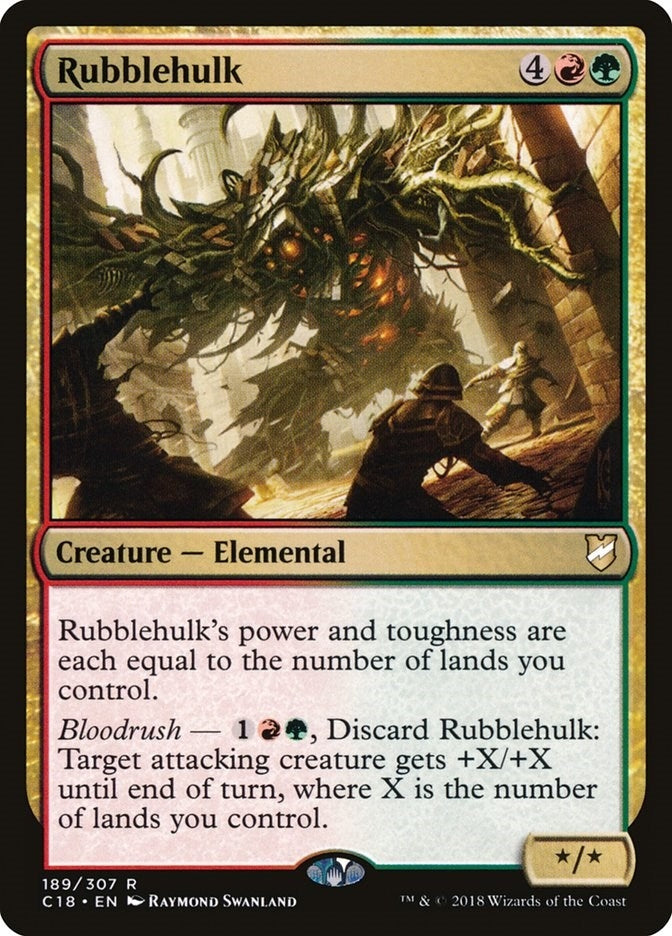 Image for Rubblehulk (189) (Commander 2018) (C18) - Magic: The Gathering