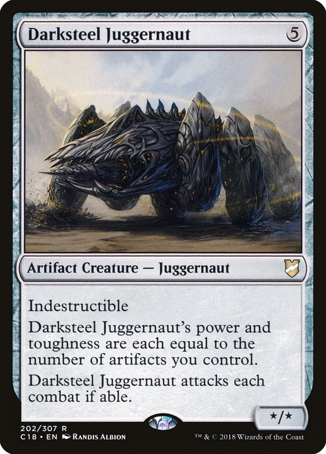 Image for Darksteel Juggernaut (202) (Commander 2018) (C18) - Magic: The Gathering