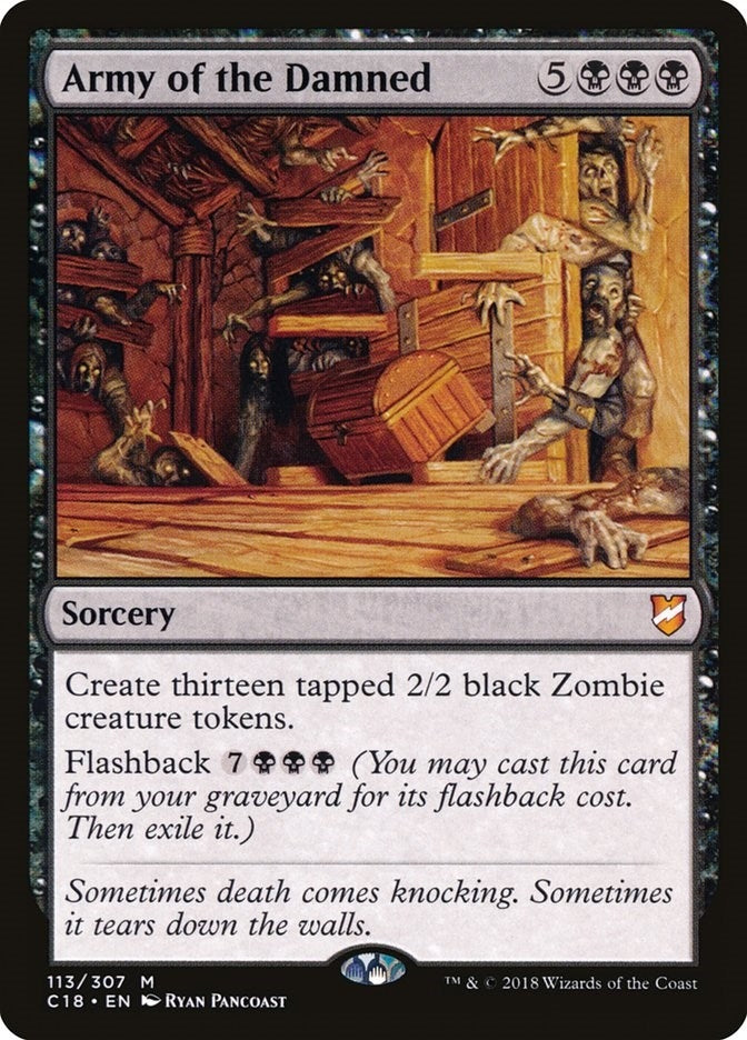 Image for Army of the Damned (113) (Commander 2018) (C18) - Magic: The Gathering