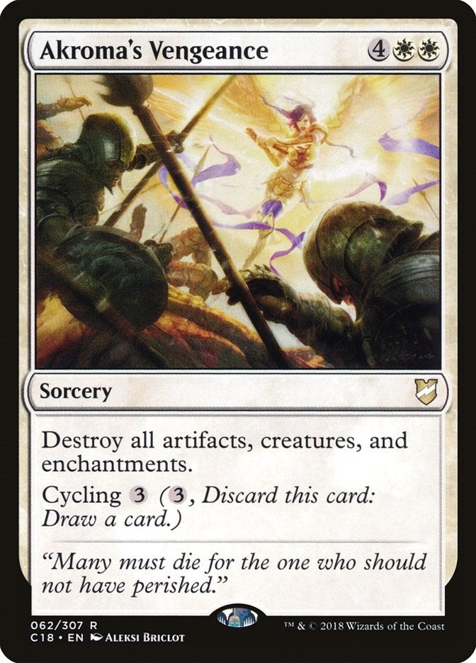 Image for Akroma's Vengeance (62) (Commander 2018) (C18) - Magic: The Gathering