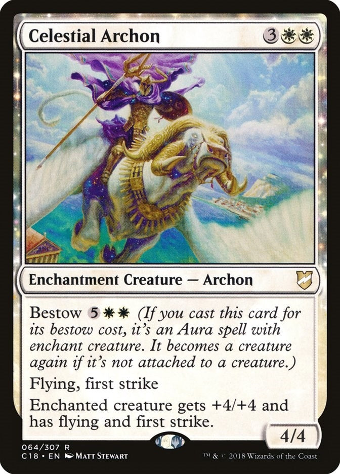 Image for Celestial Archon (64) (Commander 2018) (C18) - Magic: The Gathering