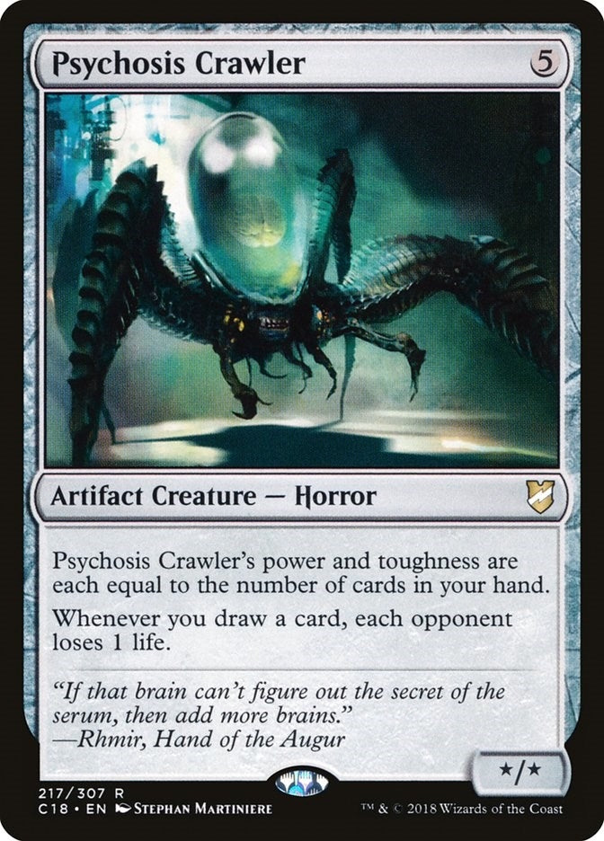 Image for Psychosis Crawler (217) (Commander 2018) (C18) - Magic: The Gathering
