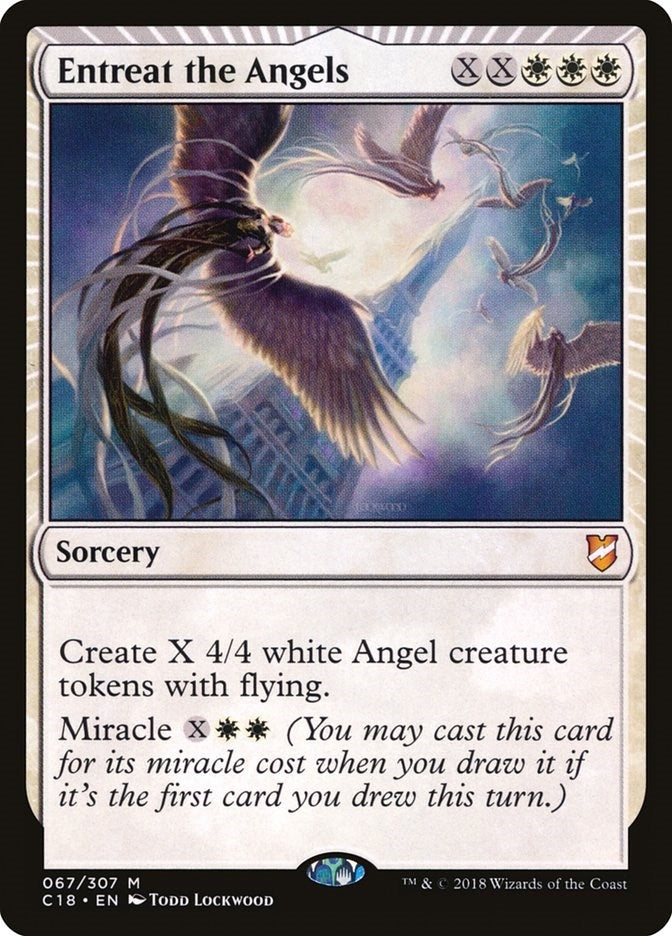 Image for Entreat the Angels (67) (Commander 2018) (C18) - Magic: The Gathering