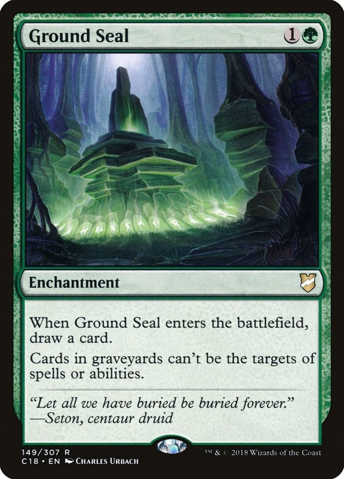 Image for Ground Seal (149) (Commander 2018) (C18) - Magic: The Gathering