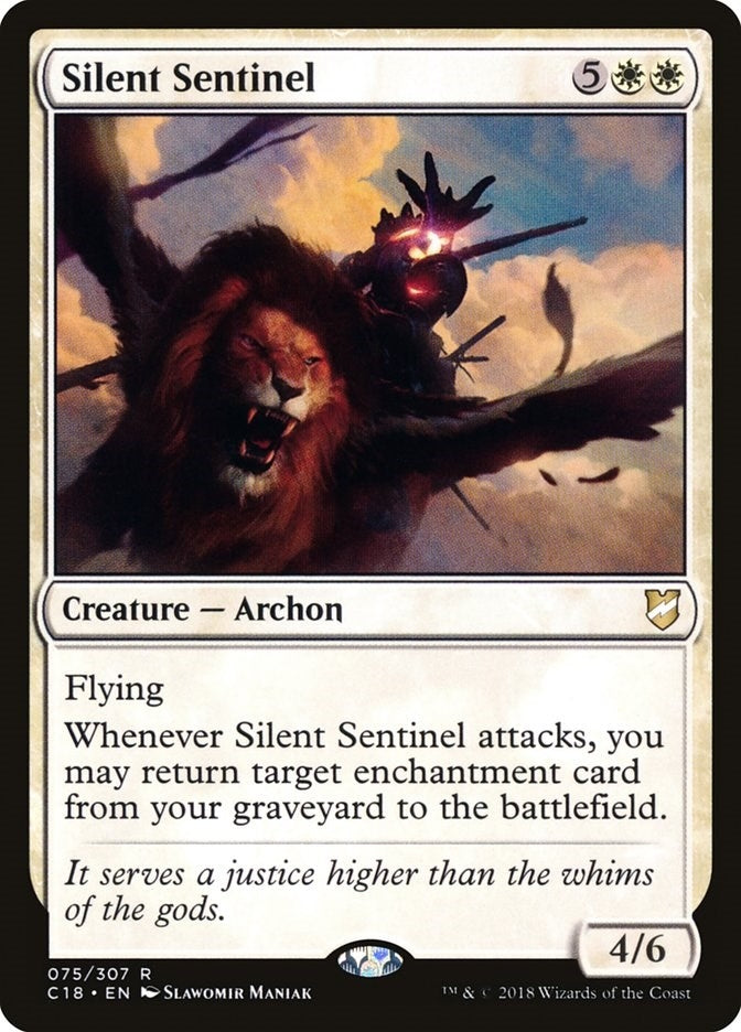 Image for Silent Sentinel (75) (Commander 2018) (C18) - Magic: The Gathering
