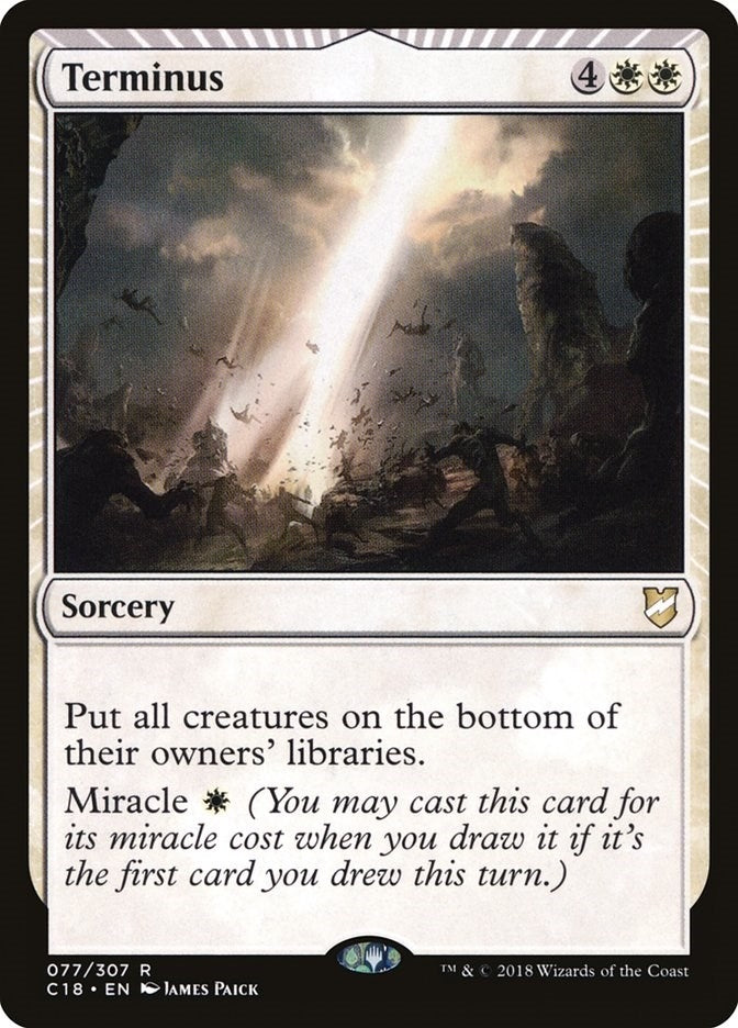 Image for Terminus (77) (Commander 2018) (C18) - Magic: The Gathering