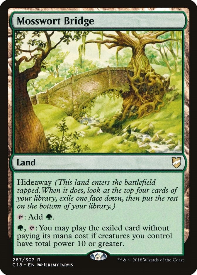 Image for Mosswort Bridge (267) (Commander 2018) (C18) - Magic: The Gathering