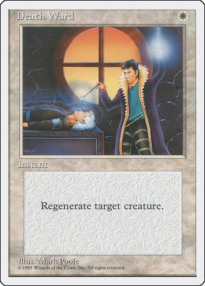 Image for Death Ward (Fourth Edition) (4ED) - Magic: The Gathering