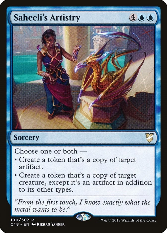 Image for Saheeli's Artistry (100) (Commander 2018) (C18) - Magic: The Gathering