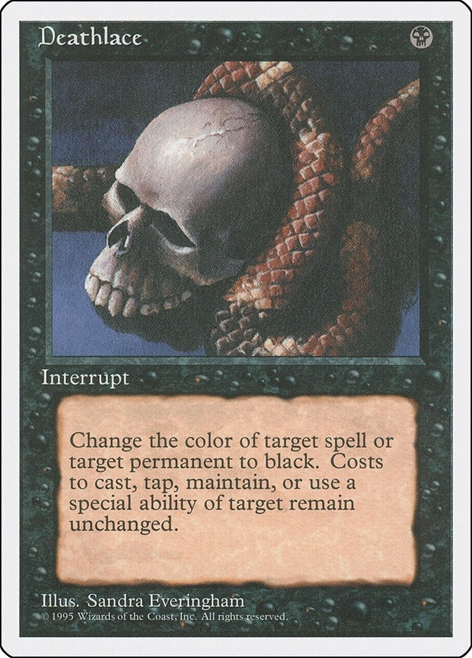 Image for Deathlace (Fourth Edition) (4ED) - Magic: The Gathering