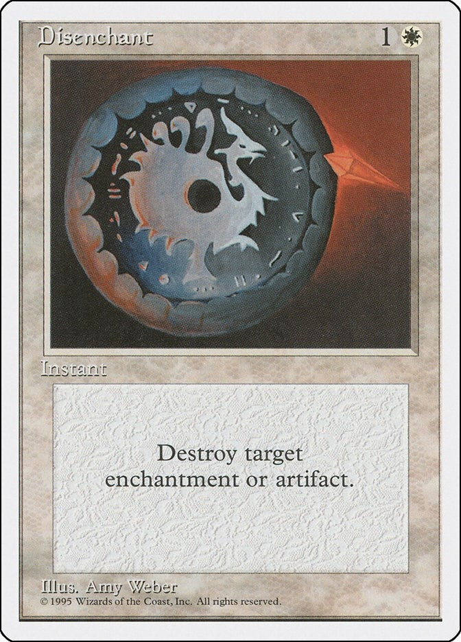 Image for Disenchant (Fourth Edition) (4ED) - Magic: The Gathering