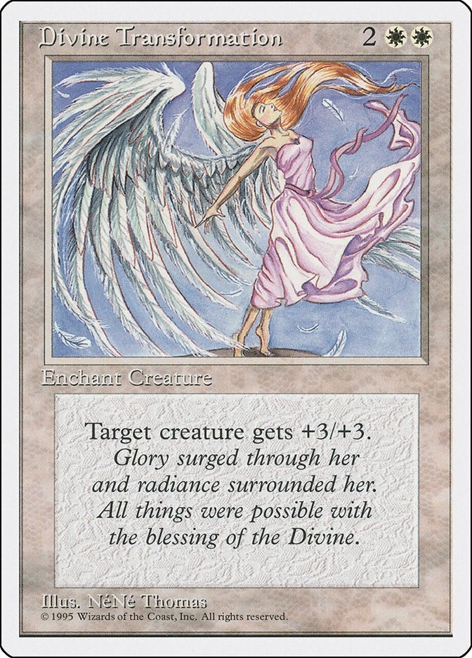 Image for Divine Transformation (Fourth Edition) (4ED) - Magic: The Gathering