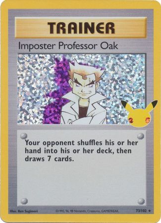 Imposter Professor Oak - Celebrations: Classic Collection (CCC)