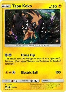 Image for Tapu Koko - SM30a (SM30a) (Alternate Art Promos) (PR) - Pokemon