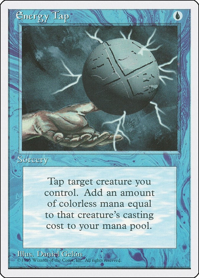 Image for Energy Tap (Fourth Edition) (4ED) - Magic: The Gathering